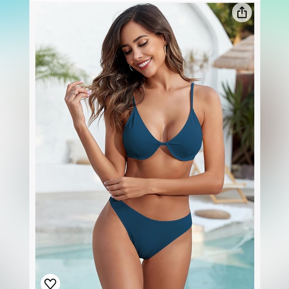 Zaful women’s bikini set new size large